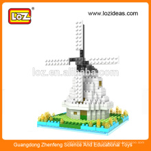 Модели миниатюрных моделей алмазной мельницы LOZ Windmill